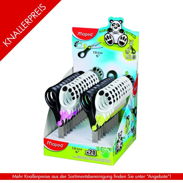 Kinderlernschere Koopy 13 cm - Displa mit Schneidhilfefede