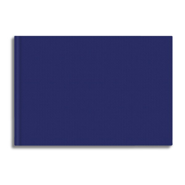 Aquarellbuch 17 x 11,5 cm quer, blau