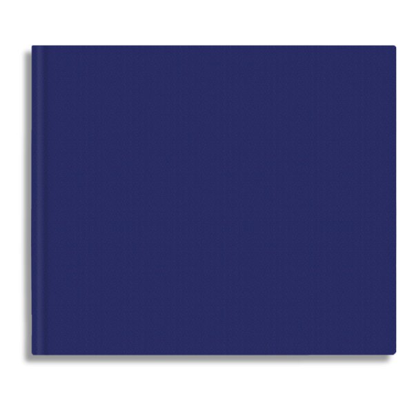 Aquarellbuch 17 x 15,6 cm, quer, blau