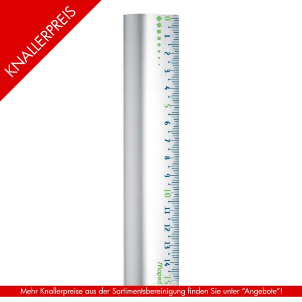 Lineal 15cm Alu