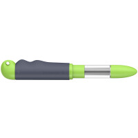 Tintenroller Base Senso grau-grün, Warnlicht am Stiftende