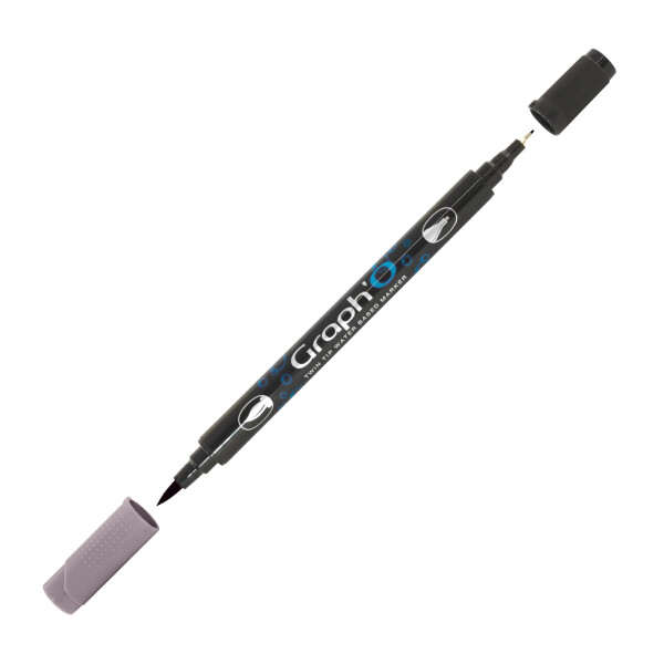GRAPHO Twin Tip Water Base Marker 6290 - Granit
