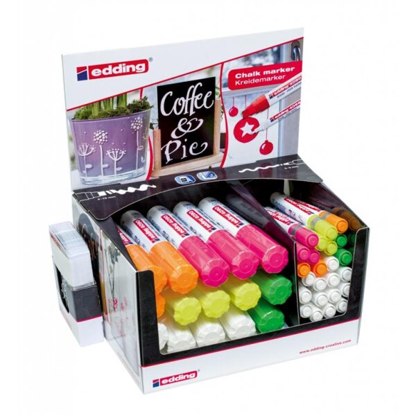 edding Kreidemarker 4090/4095 Sonderbestückung Display...