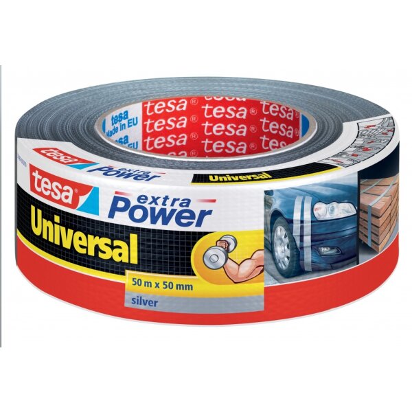 tesa® extra Power Universal-Gewebeklebeband 50 m x 50 mm...
