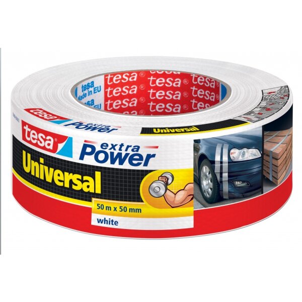 tesa® extra Power Universal-Gewebeklebeband 50 m x 50 mm...