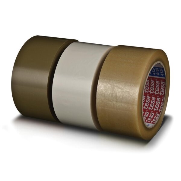 tesapack Verpackungsklebeband 4124, aus PVC, 38 mm x 66 m