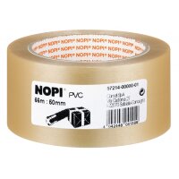 Verpackungsklebeband NOPI Pack PVC  - 50mm x 60m,...