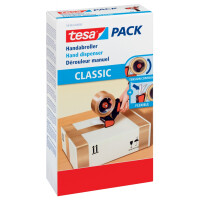 tesapack Handabroller Classic für Verpackungsklebeband