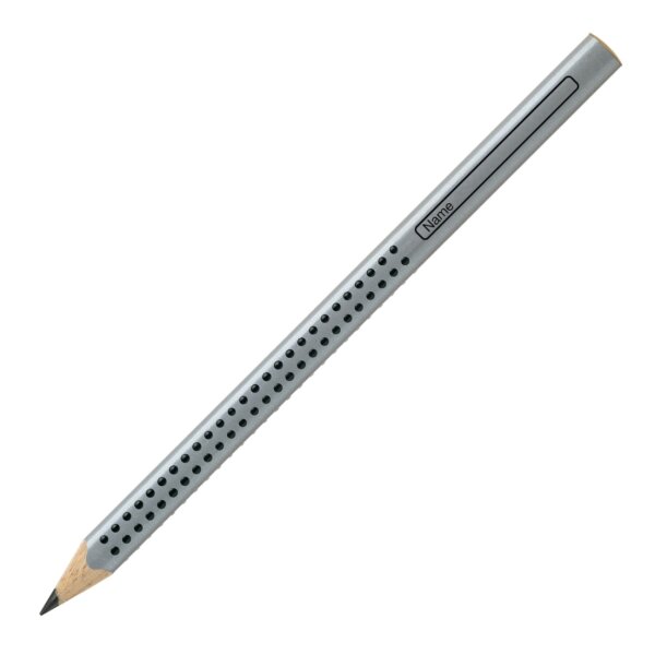 Bleistift Jumbo GRIP silber - HB