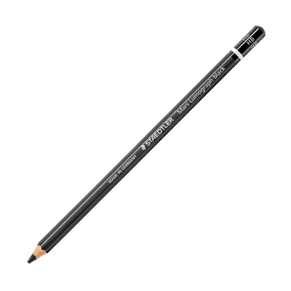 Bleistift Lumograph black, Mine: 3,6 mm - HB