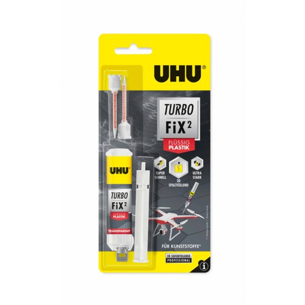 Reparaturkleber UHU TURBO FIX² FLÜSSIG PLASTIK