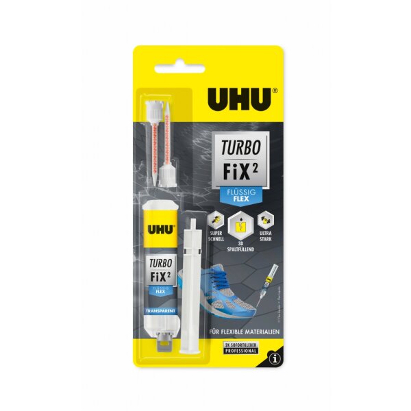 Reparaturkleber UHU TURBO FIX² FLÜSSIG FLEX