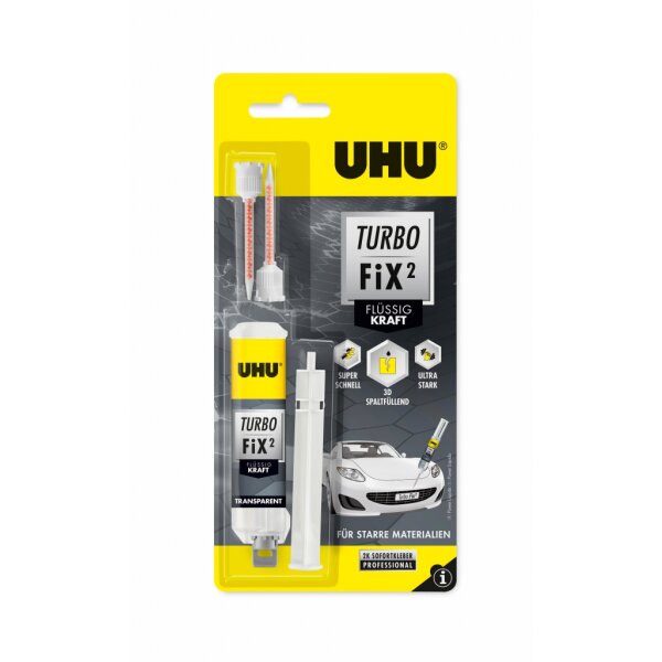 Reparaturkleber UHU TURBO FIX² FLÜSSIG KRAFT