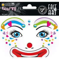 Face Art Sticker - Clown Lotta