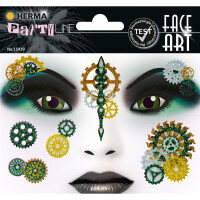 Face Art Sticker - Steam Punk Marie