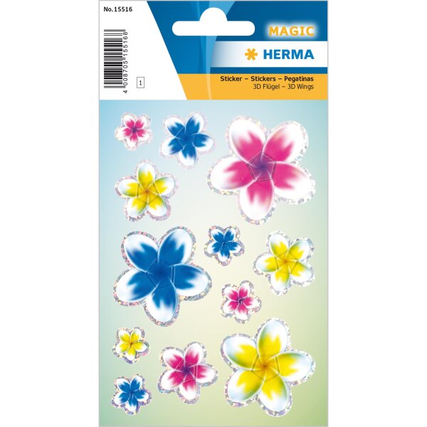 Schmuck-Etikett MAGIC - Sommerblüten