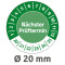 Pruefplaketten NaechsterPrueftermin 202 0-2025 NoPeel 20mm g