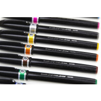 Kalligrafiestift Sign Pen Brush Pinselspitze: 0,03 - 2,0mm - blau