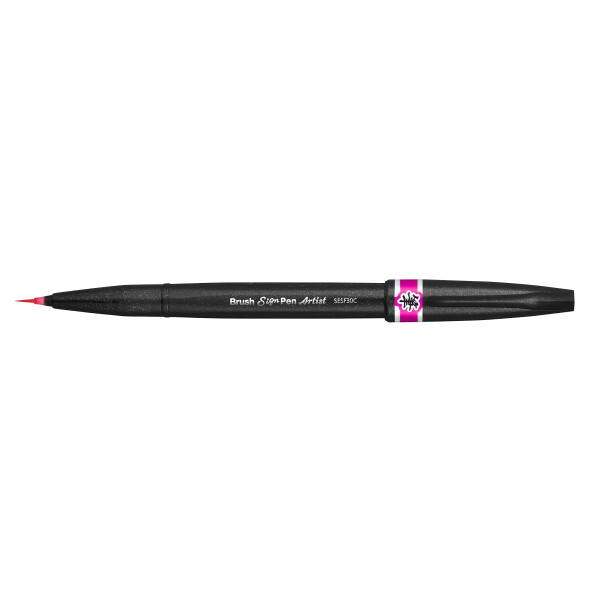 Kalligrafiestift Sign Pen Brush Pinselspitze: 0,03 - 2,0mm - pink