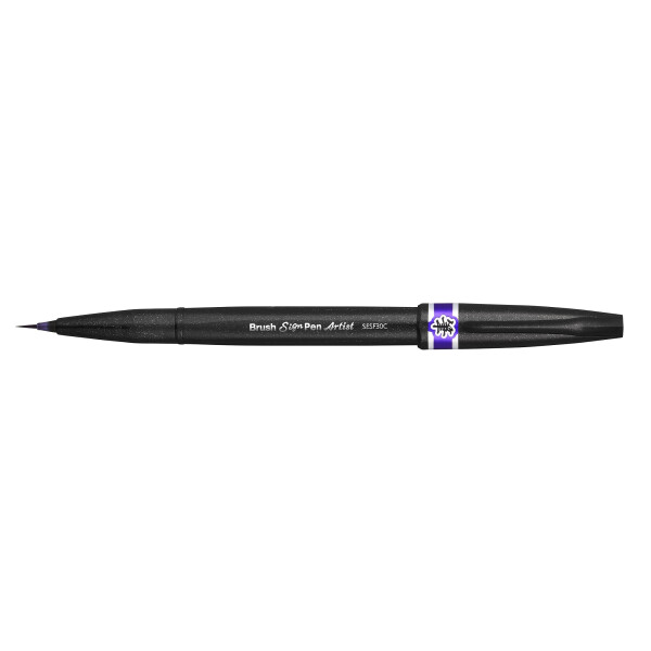 Kalligrafiestift Sign Pen Brush Pinselspitze: 0,03 - 2,0mm - violett