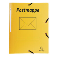 Postmappe PP 500µ blickdicht A4 gelb
