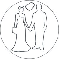 Siegel Symbol Ehepaar