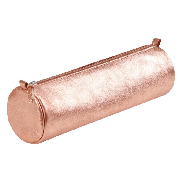 Clairefontaine CUIRISÉ Schlamper-Rolle rund Leder - kupfer