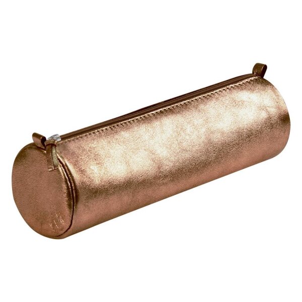 Clairefontaine CUIRISÉ Schlamper-Rolle rund Leder - braun