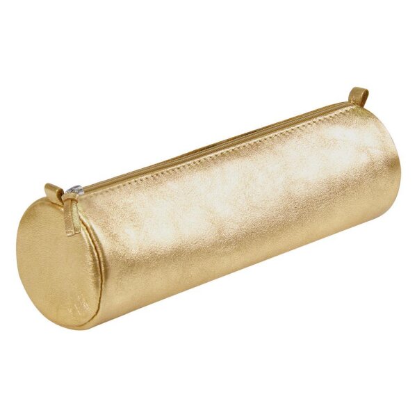 Clairefontaine CUIRISÉ Schlamper-Rolle rund Leder - gold