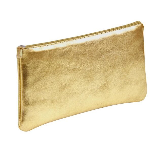 Clairefontaine CUIRISÉ Schlamper-Rolle flach Leder - gold