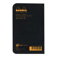 Rhodia Heft 7,5x12 24Bl DOT 80g sw