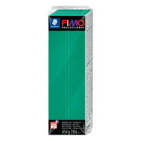 Modelliermasse FIMO Professional, 60 x 174 x 33 mm, 454g - grün