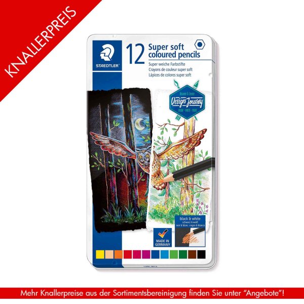Farbstift STAEDTLER super soft 149C - 12er Metalletui
