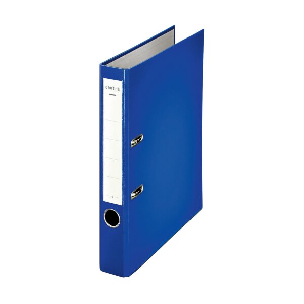 CENTRA PP-Ordner Chromos A4 schmal blau