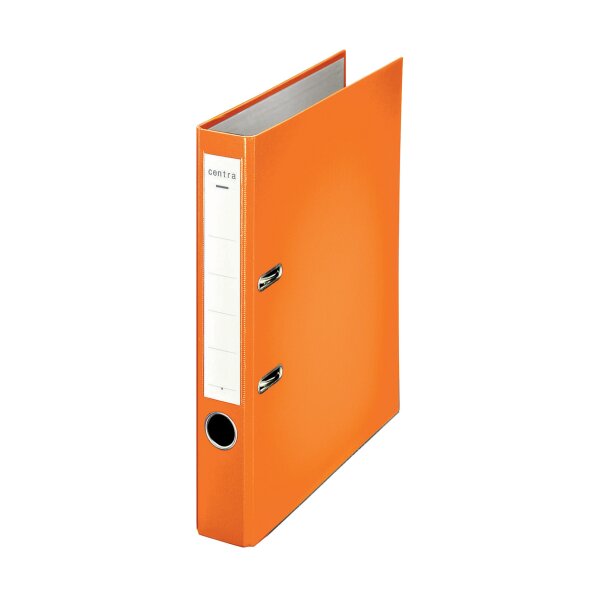 CENTRA PP-Ordner Chromos A4 schmal orange