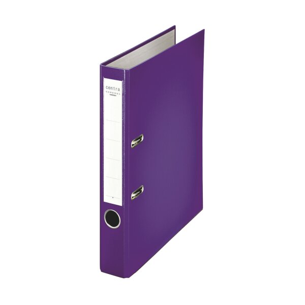 CENTRA PP-Ordner Chromos A4 schmal violett