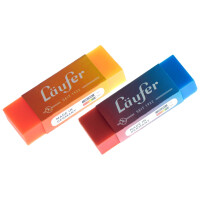 Plast Color Radierer Radiergummi 2-farbig