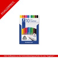 Fineliner triplus 0,3mm - 10 ST Karton-Etui