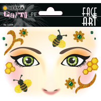 Sticker PARTY Line Face Art - Honey bee