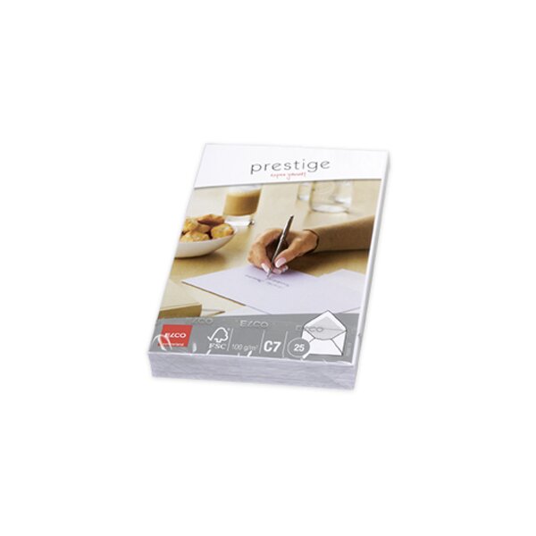 ELCO Prestige Briefumschlag A7, NK, CelloZip mit 25 Kuverts