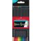 Black Edition Super Soft triangular coloured pencil - 12-pack cardboard box.