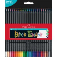 Crayon de couleur Black Edition Super Soft triangulaire -...