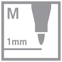 Filzstift Pen 68 1,0 mm - 12er Karton-Etui ARTY