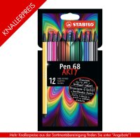 Filzstift Pen 68 1,0 mm ARTY - 12er Kartonetui
