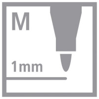 Filzstift Pen 68 1,0 mm ARTY - 12er Kartonetui