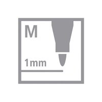 Filzstift Pen 68 1,0 mm ARTY - 18er Kartonetui
