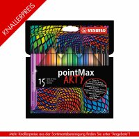 Faserschreiber pointMax 0,8mm ARTY - 15er Kartonetui