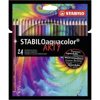 Aquarell-Buntstift - STABILO aquacolor - ARTY - 24er Pack...