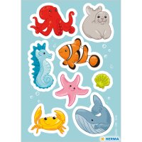 Schmuck-Etikett MAGIC - little sea animals