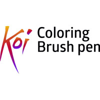Color Brush Pen Koi - Ice Green